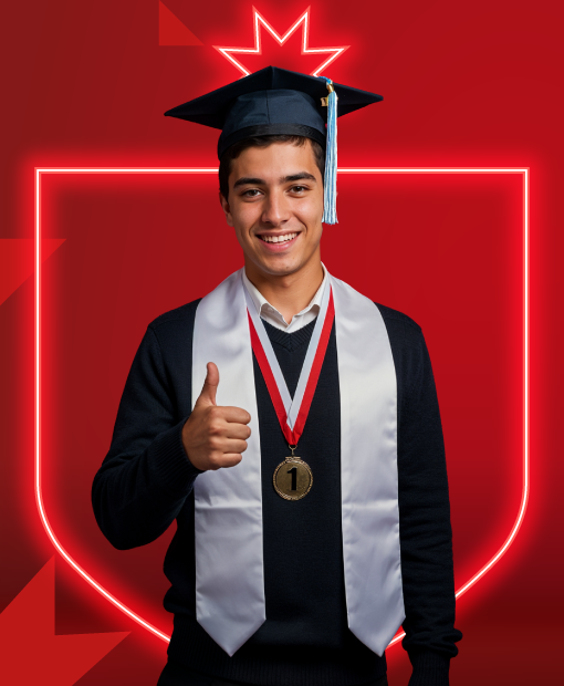 Terminé el colegio en los primeros puestos